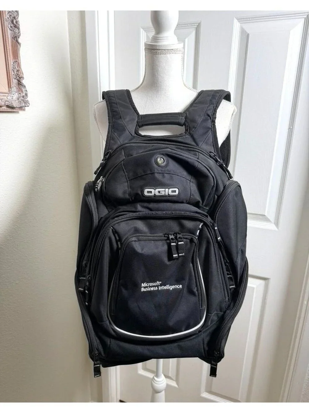OGIO x Microsoft Ballistic Nylon Backpack Heavy Duty Travel Laptop Media